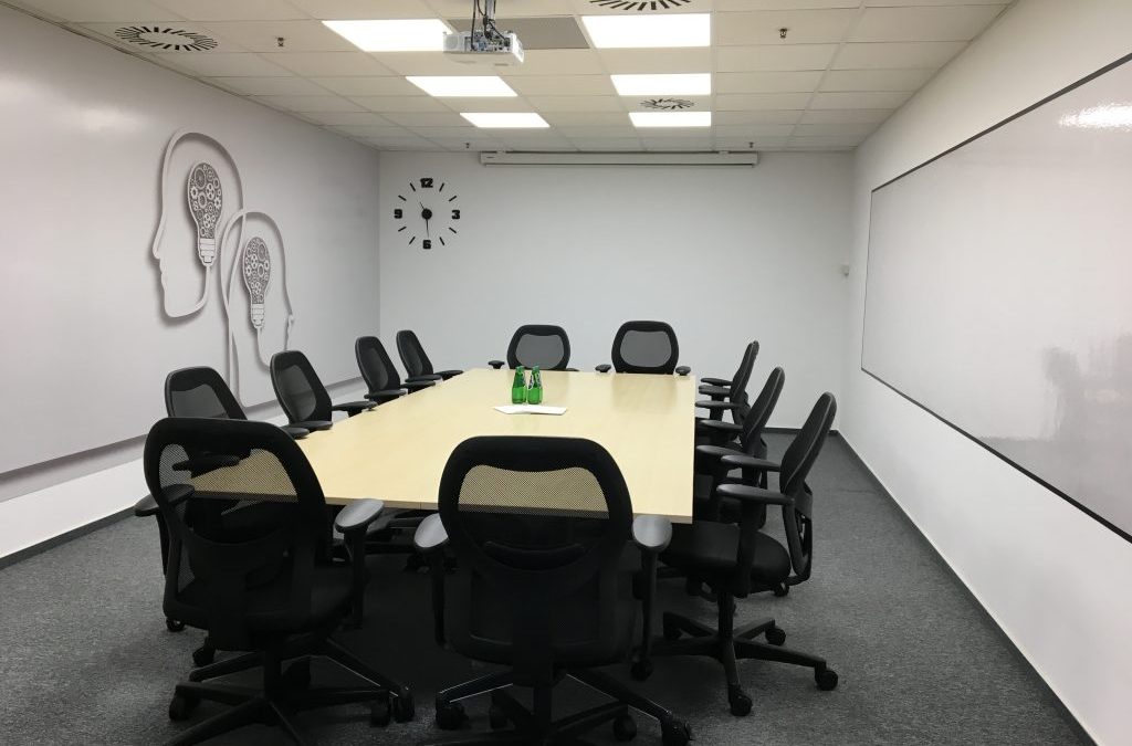 Comfortable conference room in the building 200
