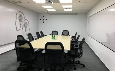 Comfortable conference room in the building 200