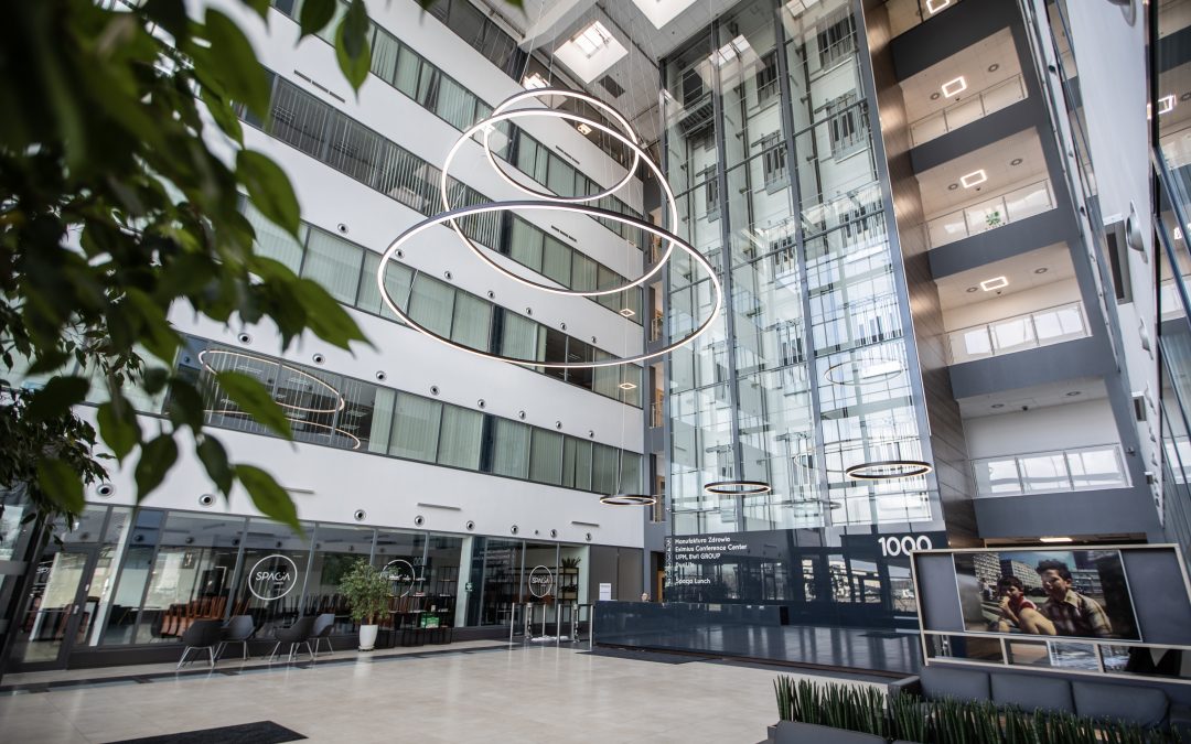 Modernization works in building 1000 are coming to an end.