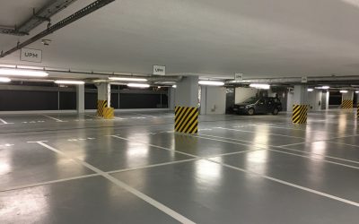 Zakończyliśmy modernizację parkingu podziemnego w&nbsp;budynku 1000