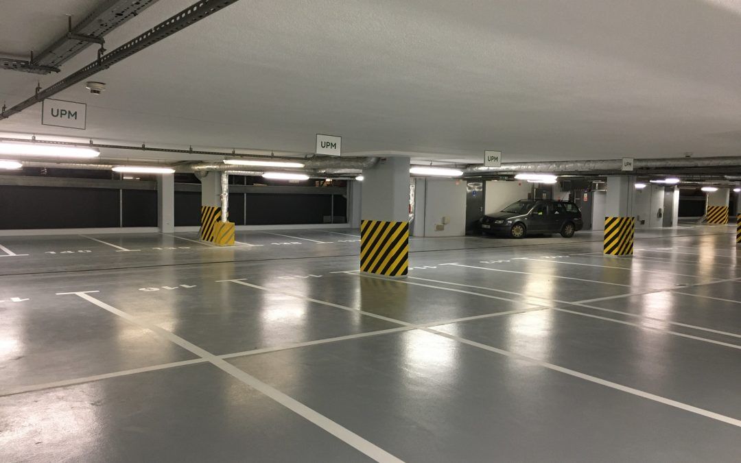 Zakończyliśmy modernizację parkingu podziemnego w budynku 1000