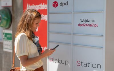 Automaty paczkowe DPD Pickup Station dostępne w&nbsp;Eximius Park.