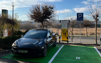 Charging station for electric vehicles in Eximius Park